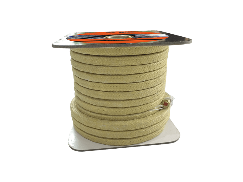 Silicon-Core Aramid Fiber Gland Gland Embalagem para a selagem e durabilidade