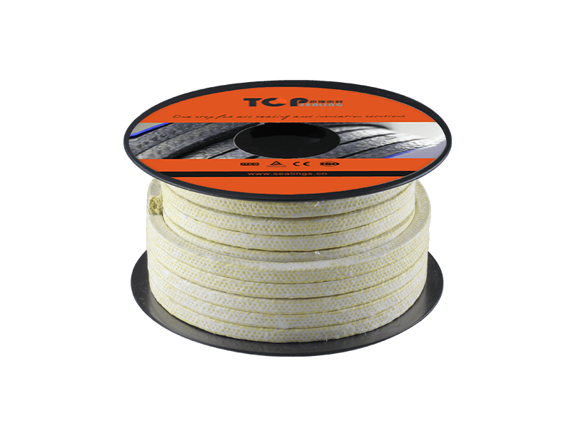 Embalagem de Aramida de fibra de vidro durável para soluções de vedação industrial