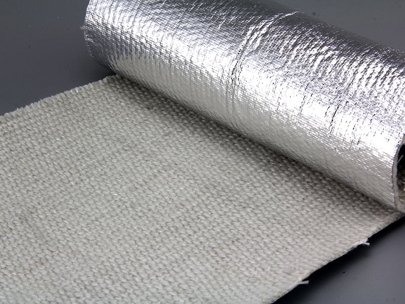 Pano de fibra cerâmica com infusão de folha de alumínio: material avançado de proteção térmica