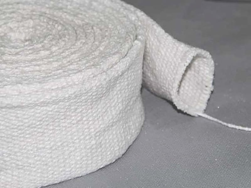 Manga entrançada de fibra cerâmica de alto desempenho