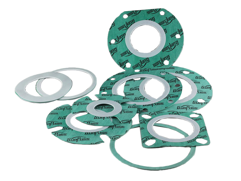 Juntas de envelope em borracha sem amianto e PTFE