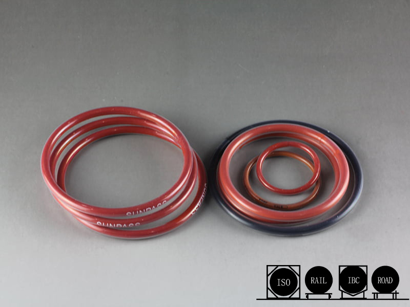 O-rings duráveis ​​em vários tamanhos