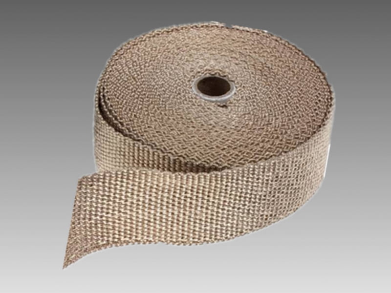 Fita de fibra de vidro resistente ao calor para ambientes de alta temperatura