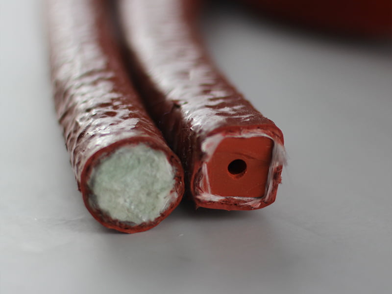 Corda de segurança em fibra de vidro revestida a silicone