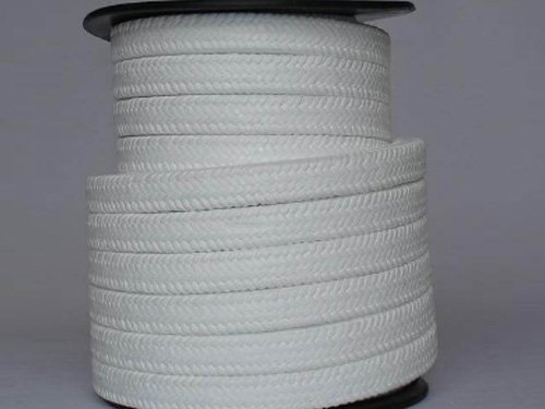 Embalagem de fibra nomex branca de alta temperatura para desempenho de vedação superior